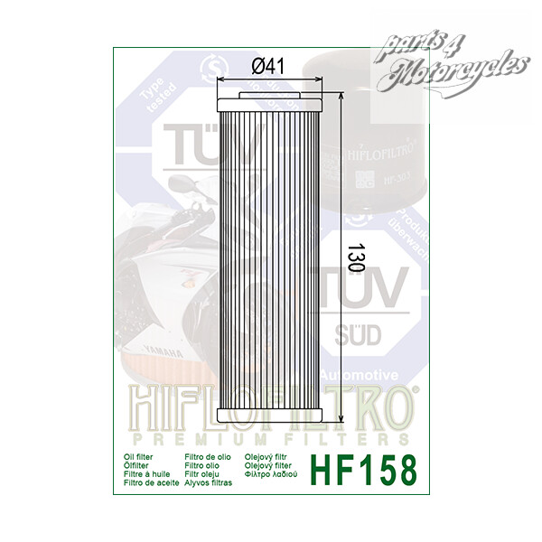 ÖLFILTER HIFILTRO HF158