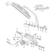 VW T4 Repsatz Spritzdüse Hinten