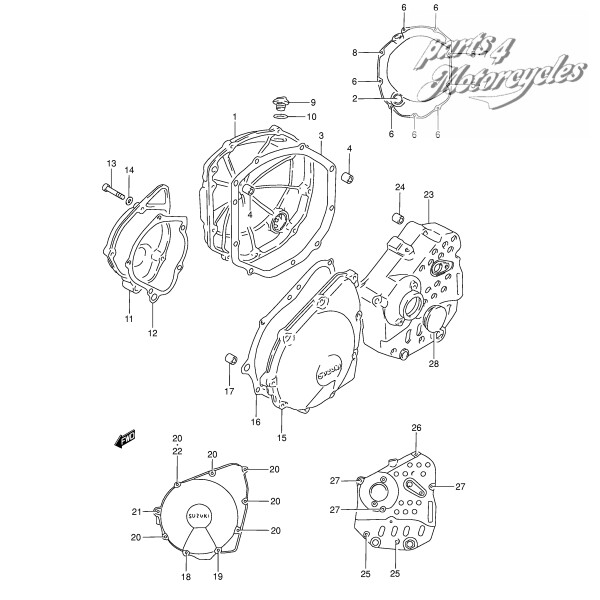 Nr 16 GASKET, GEAR COVER