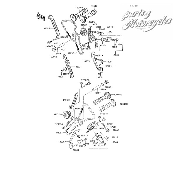 Steuerkettenspanner Komplett 12048