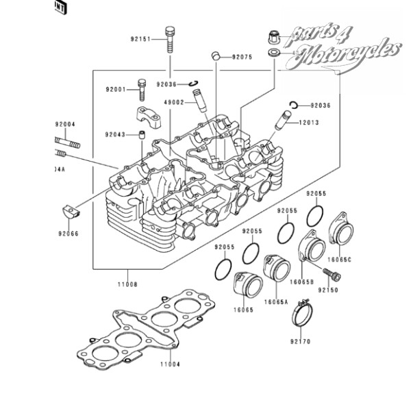 HOLDER-CARBURETOR,#2 Ansaugstutzen
