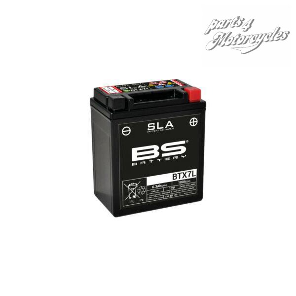 Batterie Typ BS YTX7L-BS