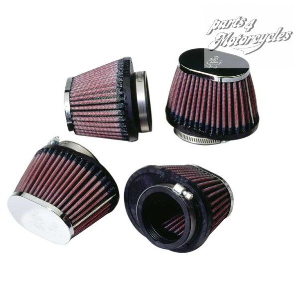 4 Chrome Filter K&N Sportluftfilter