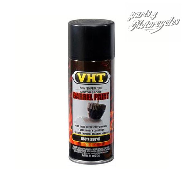 VHT Motor Schwarz- Seiden Matt (speziell für Motorrad)
