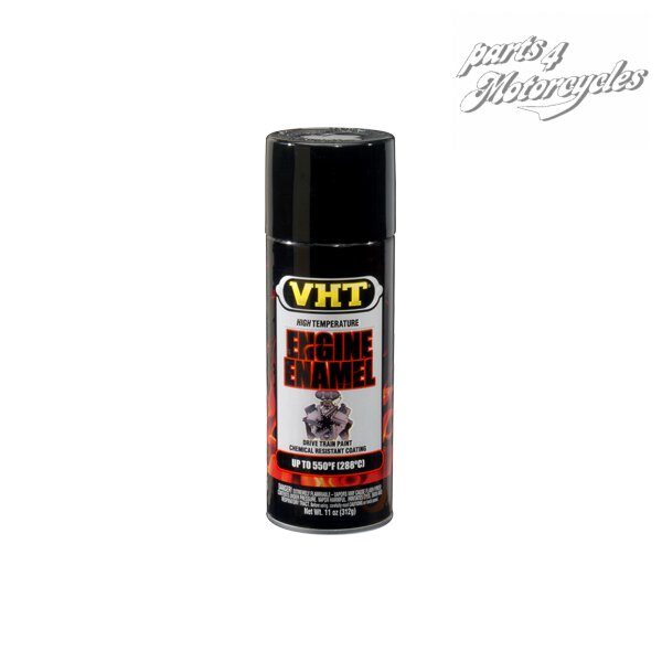 VHT Motorfarbe Schwarz- Glänzend