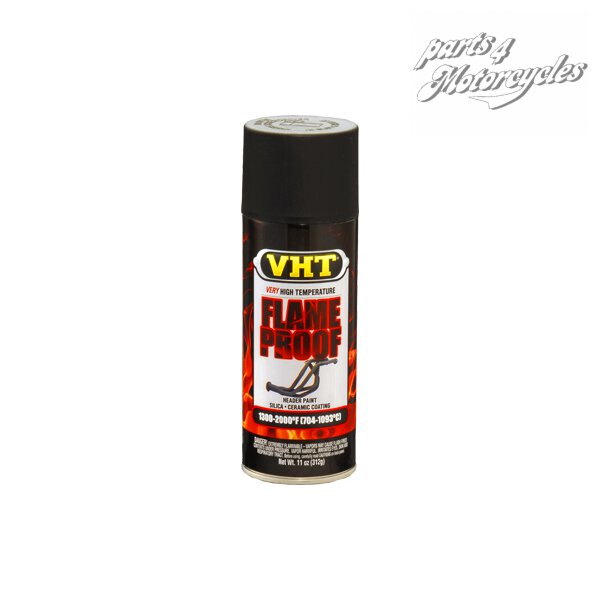 VHT Auspuffarbe Schwarz matt