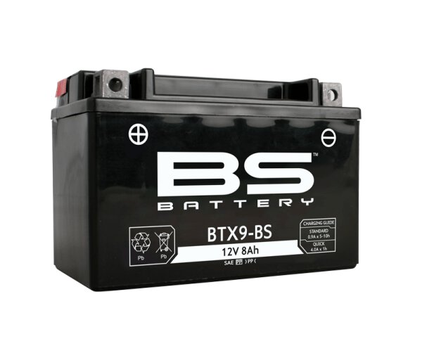 BS Batterie YTX9-BS MTF, wartungsfrei