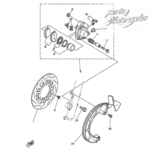 BREMSSATTEL-DICHTUNGSSATZ