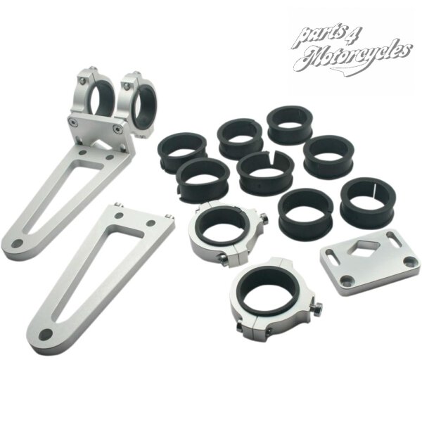 SCHEINWERFERHALTERUNG HEADLIGHT BRACKETS / ALUMINIUM /...
