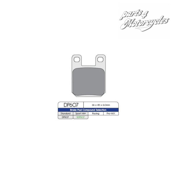 Bremsbelag DP SINTERED STREET TOURING OFF-ROAD/ATV