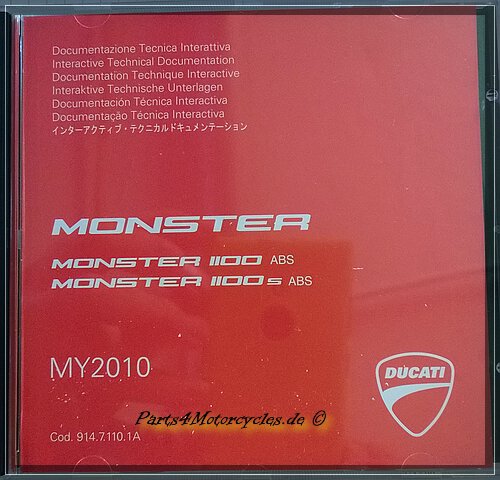 Werkstatthandbuch Monster 1100 ABS / 1100S