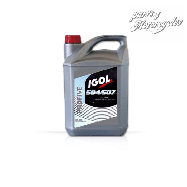 IGOL PKW MOTORENÖL PROFIVE PLATINIUM 5 Liter 5W30